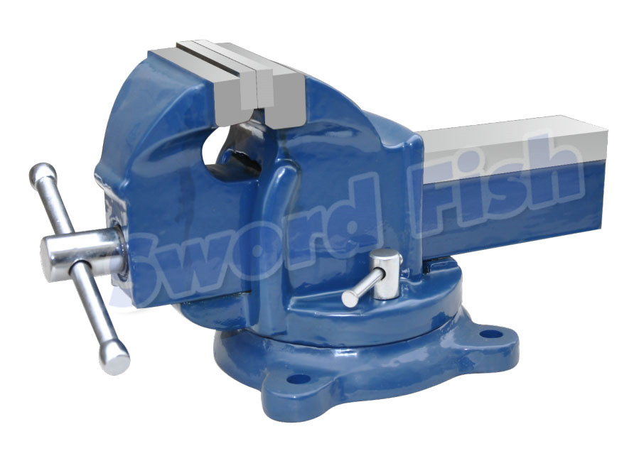 Heavy Duty Bench Vise Swivel without Anvil
