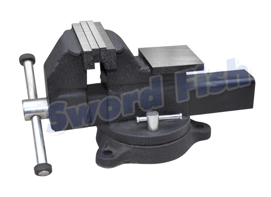 All Steel Bench Vise Swivel with Anvil